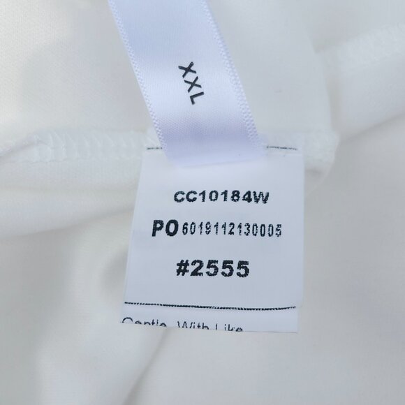 ROMANTIC CUPSHE White Lace Embroidery V-Neck Mini Dress Women's XXL/24/26 BNWT - Picture 10 of 13